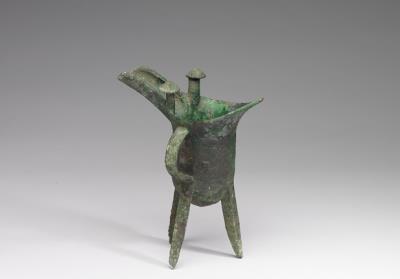 图片[3]-Jue wine vessel with inscription “Bi gui”, late Shang period, c. 13th-11th century BCE-China Archive